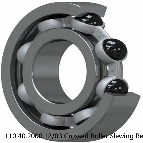 110.40.2000.12/03 Crossed Roller Slewing Bearing