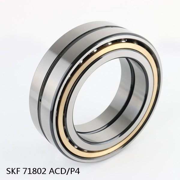 71802 ACD/P4 SKF High Speed Angular Contact Ball Bearings