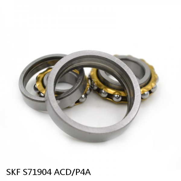 S71904 ACD/P4A SKF High Speed Angular Contact Ball Bearings
