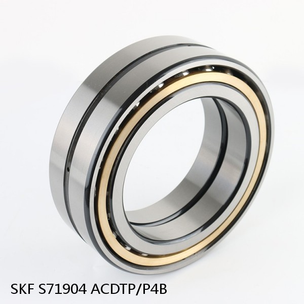 S71904 ACDTP/P4B SKF High Speed Angular Contact Ball Bearings
