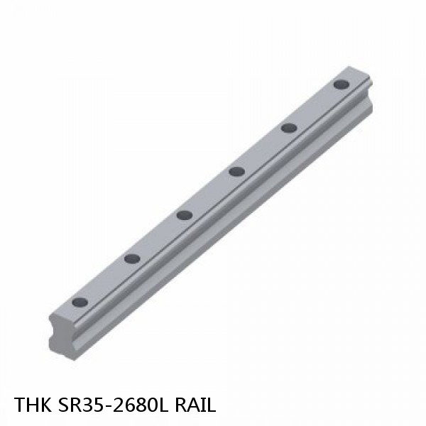 SR35-2680L RAIL THK Linear Bearing,Linear Motion Guides,Radial Type Caged Ball LM Guide (SSR),Radial Rail (SR) for SSR Blocks