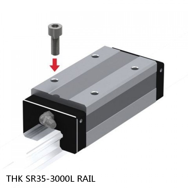 SR35-3000L RAIL THK Linear Bearing,Linear Motion Guides,Radial Type Caged Ball LM Guide (SSR),Radial Rail (SR) for SSR Blocks