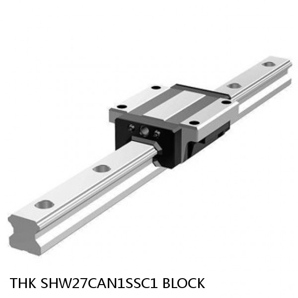 SHW27CAN1SSC1 BLOCK THK Linear Bearing,Linear Motion Guides,Wide, Low Gravity Center Caged Ball LM Guide (SHW),SHW-CA Block
