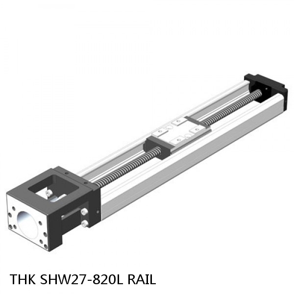 SHW27-820L RAIL THK Linear Bearing,Linear Motion Guides,Wide, Low Gravity Center Caged Ball LM Guide (SHW),Wide Rail (SHW)