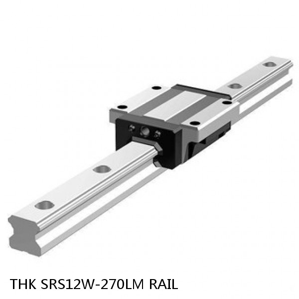 SRS12W-270LM RAIL THK Linear Bearing,Linear Motion Guides,Miniature Caged Ball LM Guide (SRS),Miniature Rail (SRS-W)