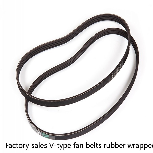 Factory sales V-type fan belts rubber wrapped rubber v belt manufacturer