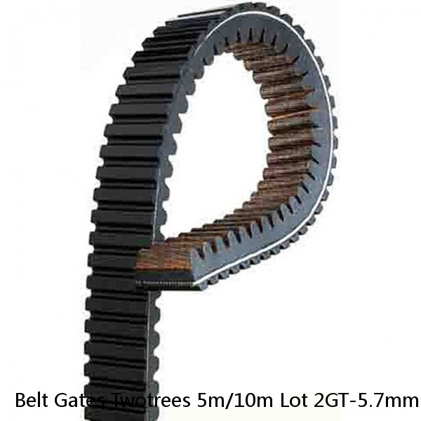 Belt Gates Twotrees 5m/10m Lot 2GT-5.7mm Open Timing Transmission Belt Gates Rubber Timing Belt For 3D Printer Wholesale