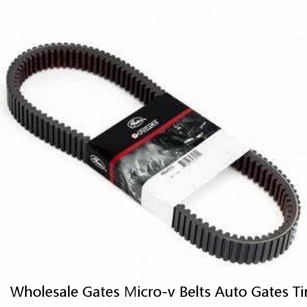 Wholesale Gates Micro-v Belts Auto Gates Timing Belt Machinery Repair Shops Rubber Timing Belt Black Standard