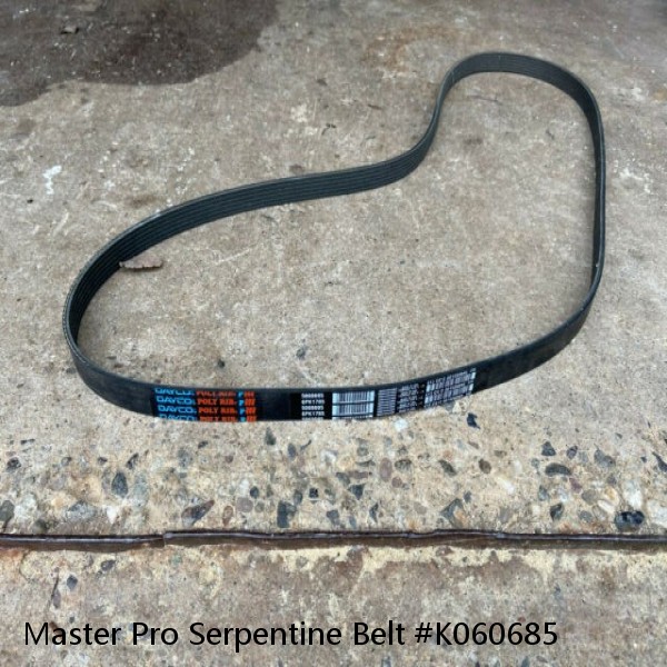 Master Pro Serpentine Belt #K060685