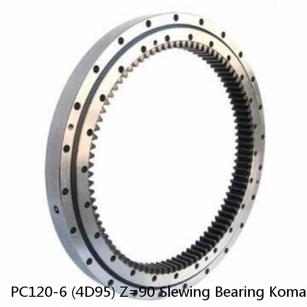 PC120-6 (4D95) Z=90 Slewing Bearing Komatsu Excavators
