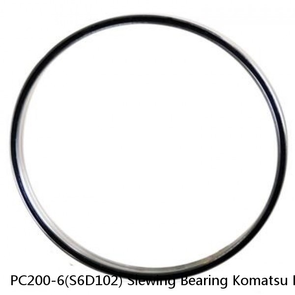 PC200-6(S6D102) Slewing Bearing Komatsu Excavators
